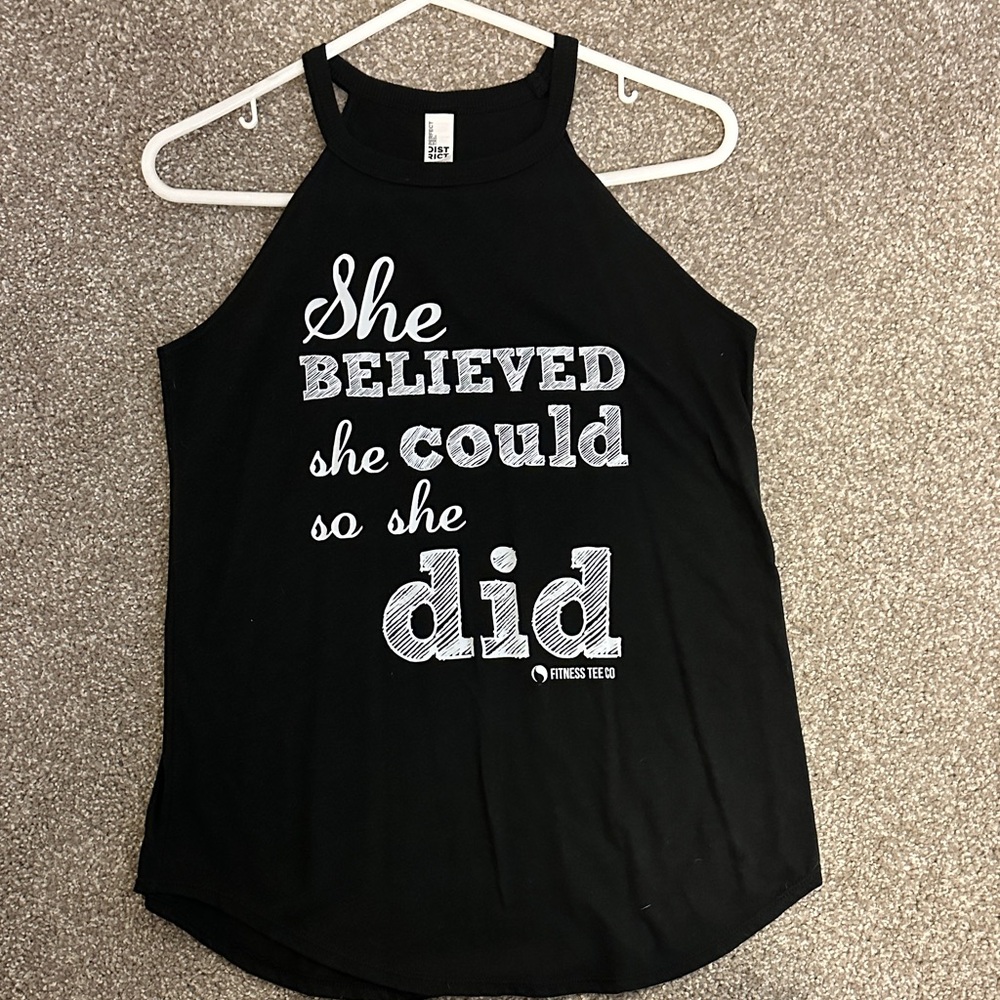 Fitness Tee Co. Black Muscle Tank
